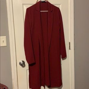 polyester/cotton duster